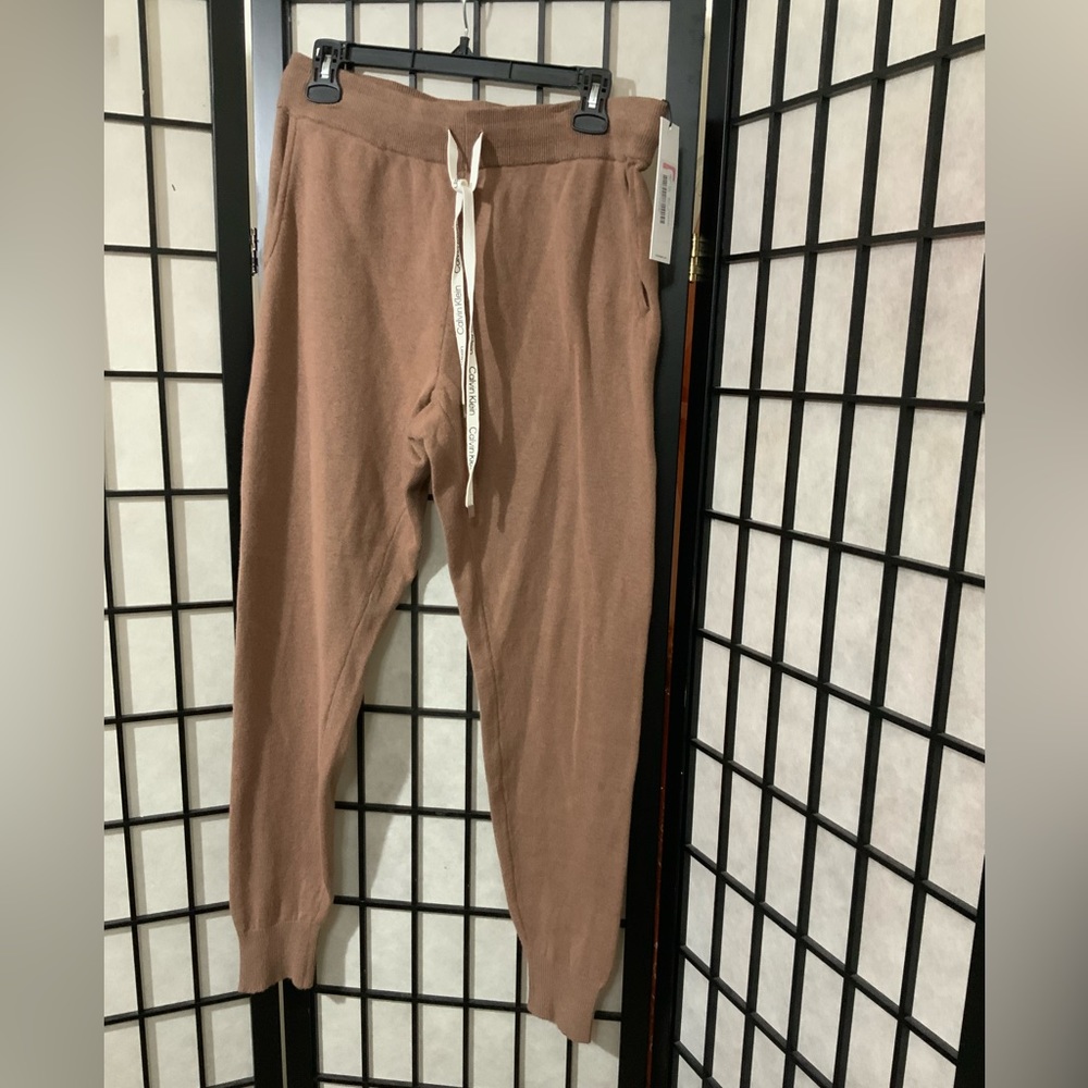 NWT Calvin Klein Cotton/Polyester/Nylon Jogger Women Pant